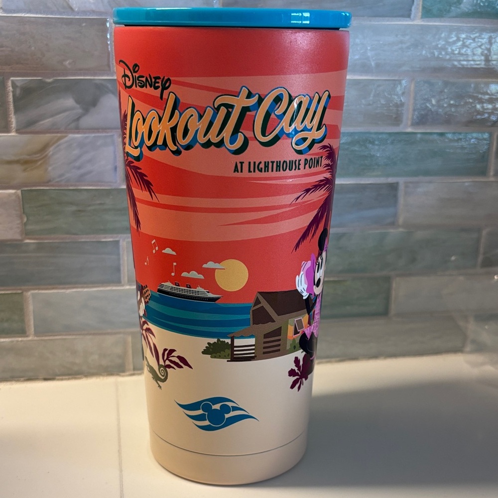 Disney Lookout Cay Coral Tumbler